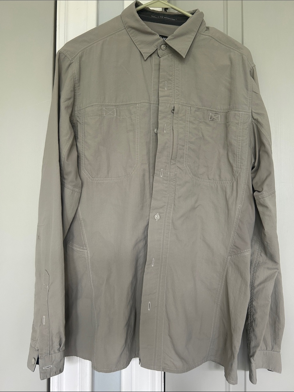 Kuhl Men's Lightweight Shirt Jacket in Taupe